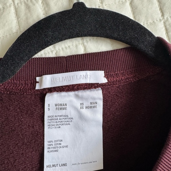 Helmut Lang Black Crew Neck Sweater - Picture 6 of 9